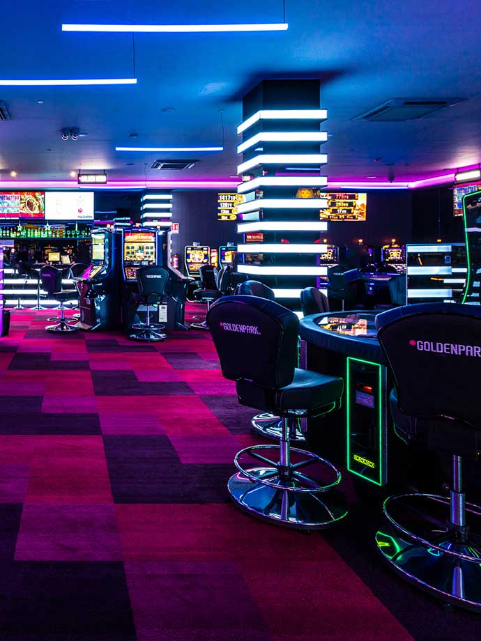 Interior de Goldenpark Casino