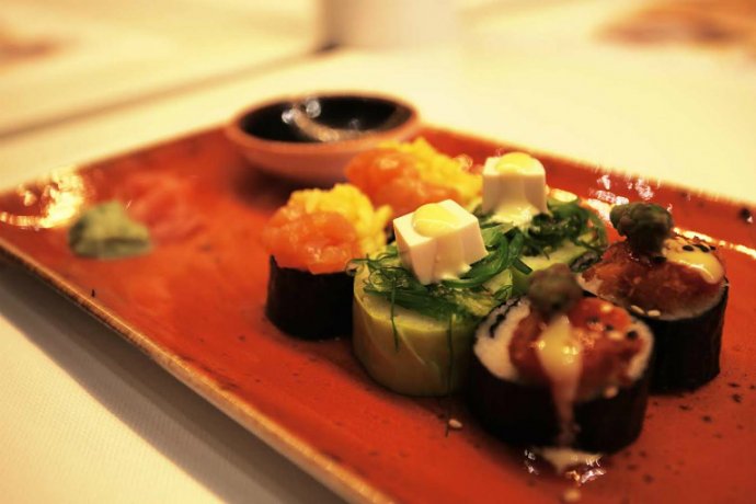 sushi del restaurant udon